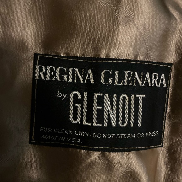 60s Vintage Regina Glenara by Glenoit faux fur stole cape - Picture 4 of 4